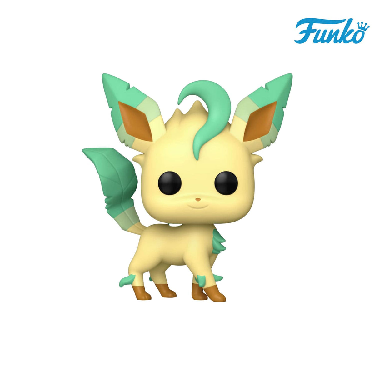 Die Pokémon Funko POP! Games Vynil Figur mit dem Pflanzen-Pokémon Leafeon/Folipurba (866).