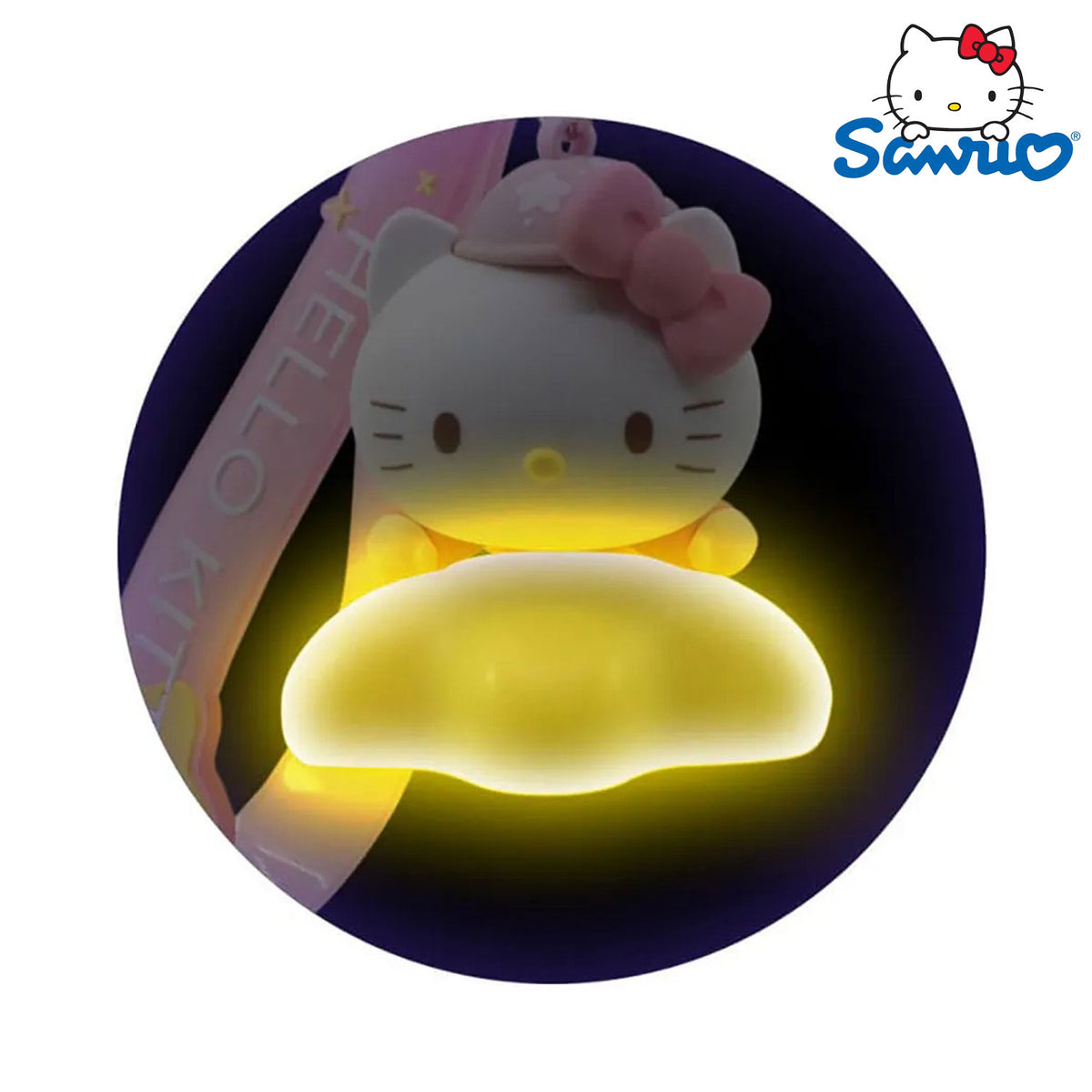 YuMe Sanrio Hello Kitty and Friends Light Up Star Series: leuchtender Stern-Anhänger als Sammelfigur, einzeln erhältlich