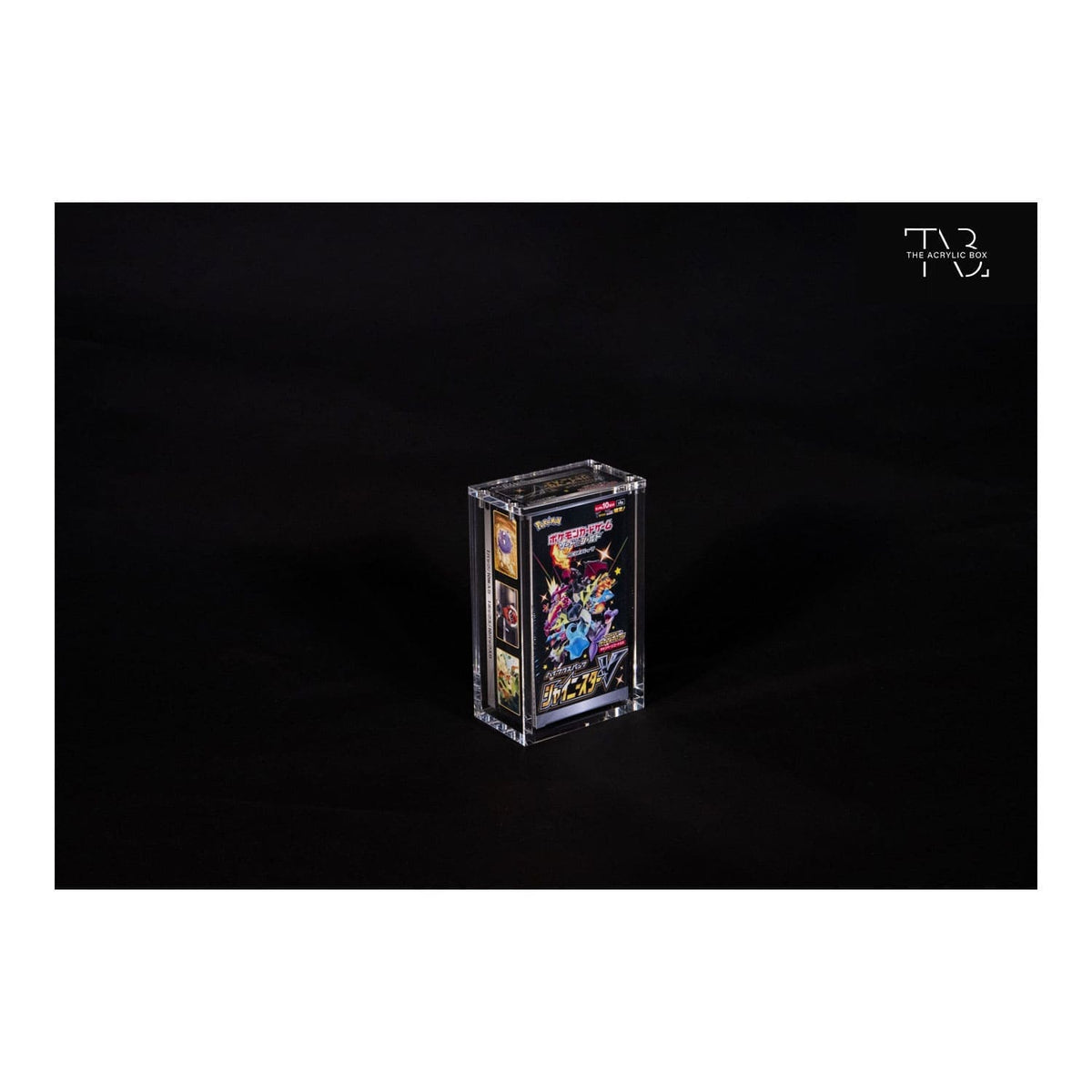Die Pokémon Display klein Japan Acrylbox vom Premiumhersteller the Acrylic Box, belastbar bis clear und transparent.