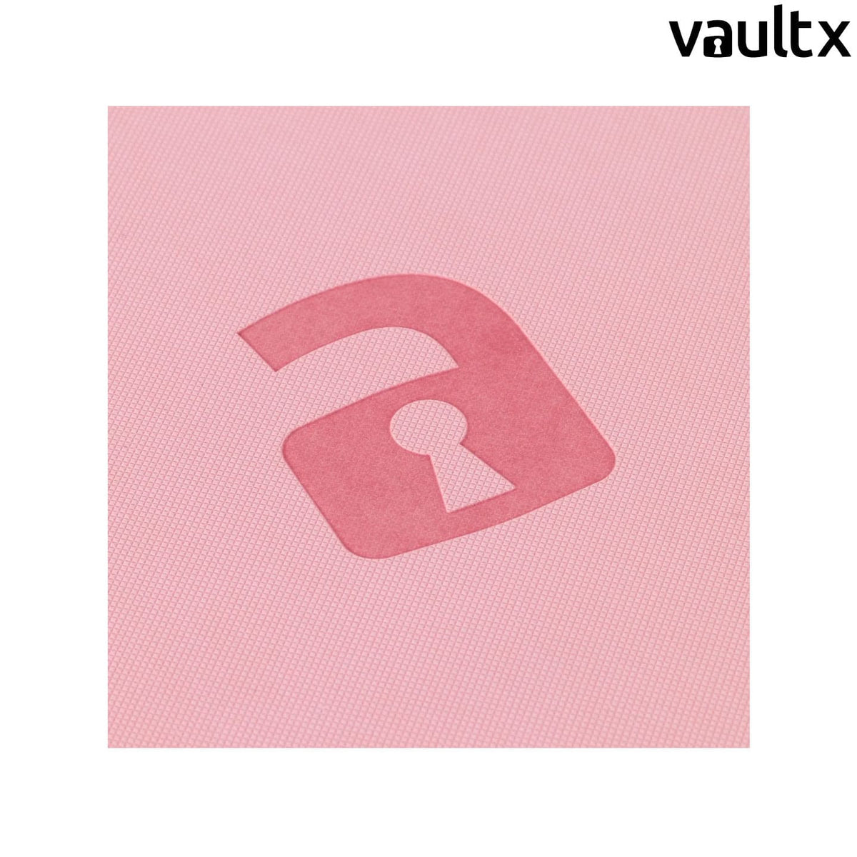 Special Edition VaultX Premium Card Binder rosa außen 12 Pockets Zip Exo Tec für Lorcana, Magic und Dragon Ball.