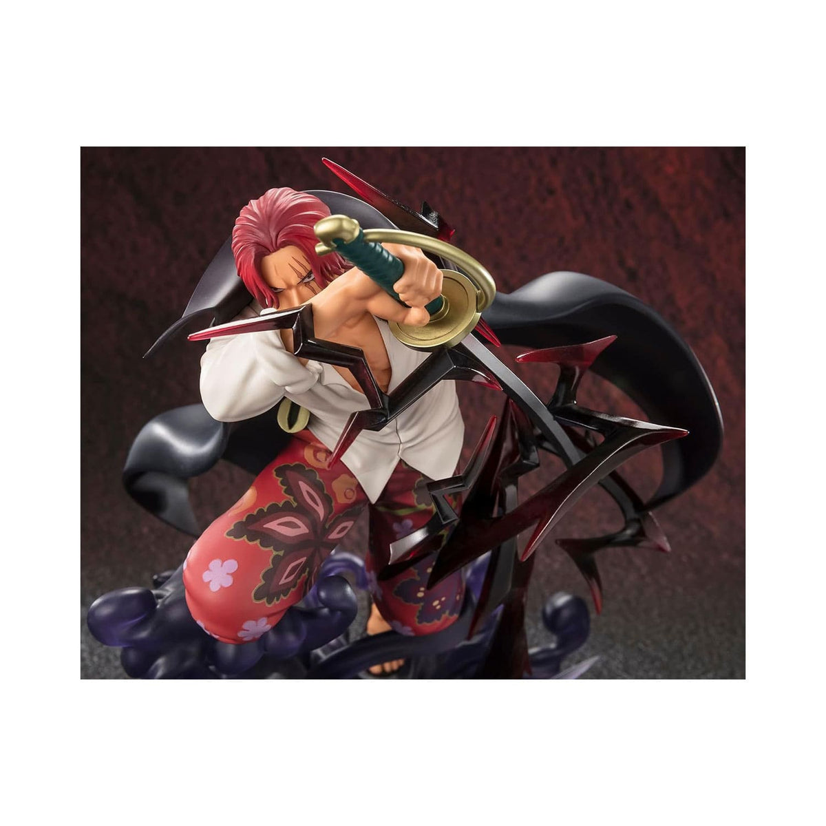 Mit seinem signature Move Divine Departure vom legendären Piratenkönig Gold Roger inspiriert.