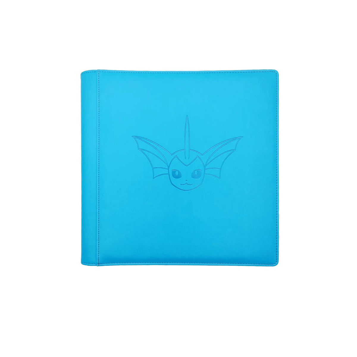 Der Vaporeon Binder aus der chinesischen Evoli Boxen CSH1 mit Aquana auf dem Frontcover, mit Platz bis zu 480 Karten.