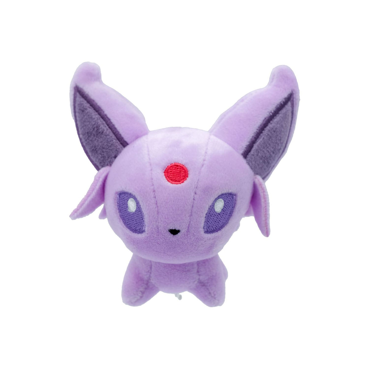 Das Pokemon Psiana als Schlüsselanhänger-Plüschtier frontal ausgerichtet.