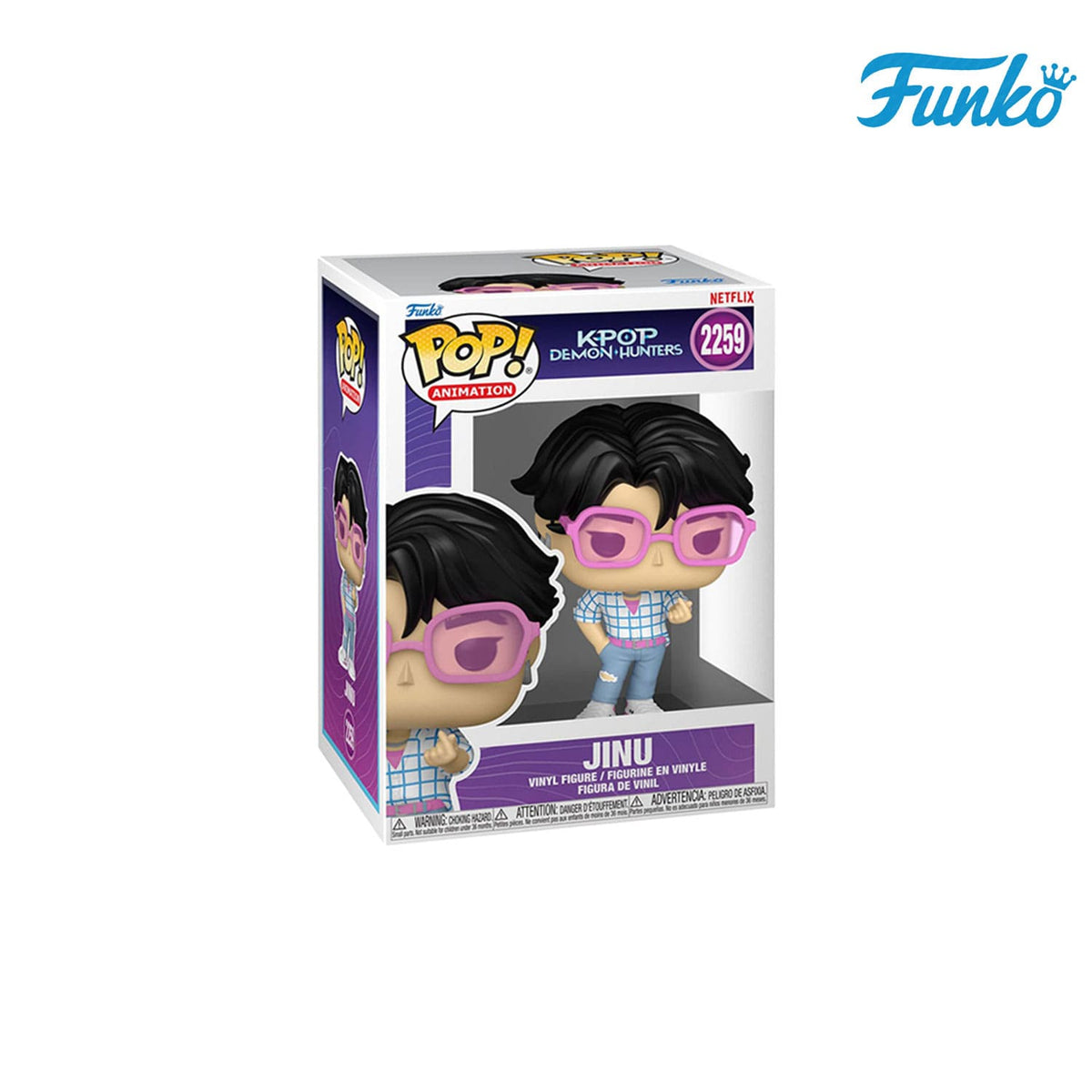 Huntrix KPOP Demon Hunters von Netflix nun als Funko POP! Animation Figur Jinu Vinyl 2259.