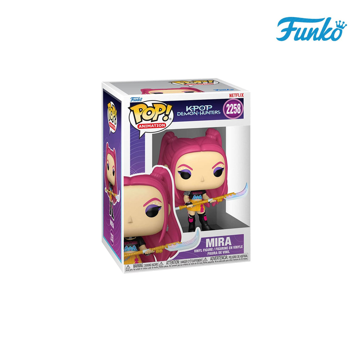 Huntrix KPOP Demon Hunters von Netflix nun als Funko POP! Animation Figur Mira Vinyl 2258.