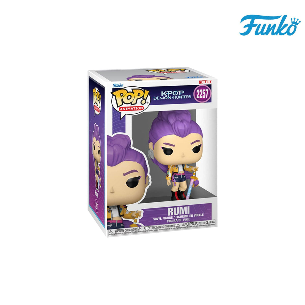 Huntrix KPOP Demon Hunters von Netflix nun als Funko POP! Animation Figur Rumi Vinyl 2257.