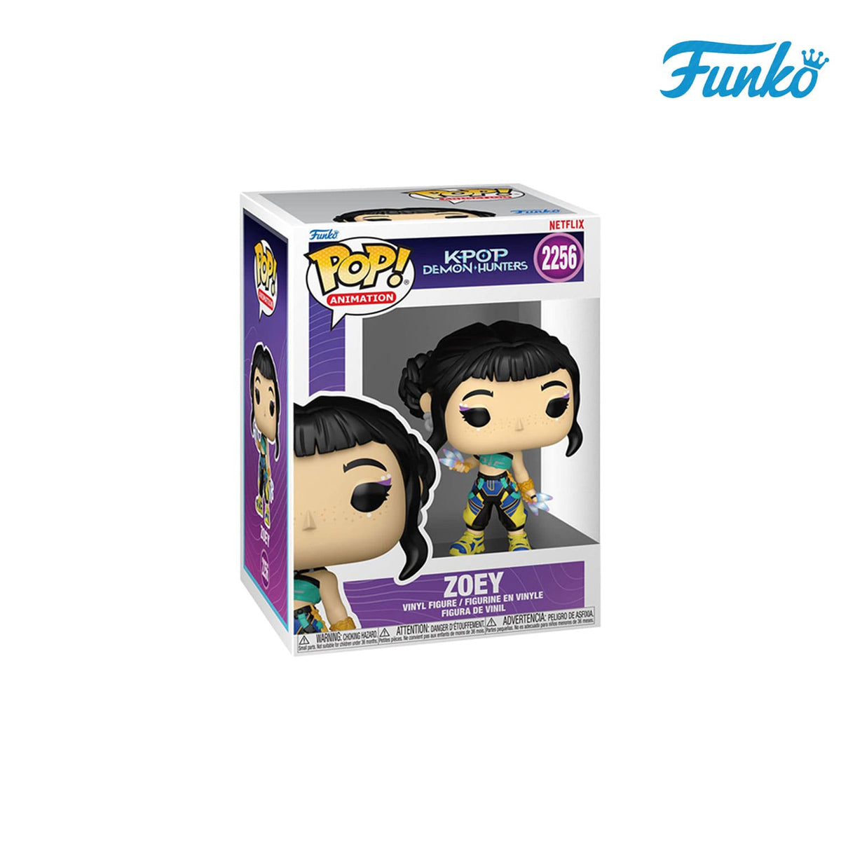 Huntrix KPOP Demon Hunters von Netflix nun als Funko POP! Animation Figur Zoey Vinyl 2256.