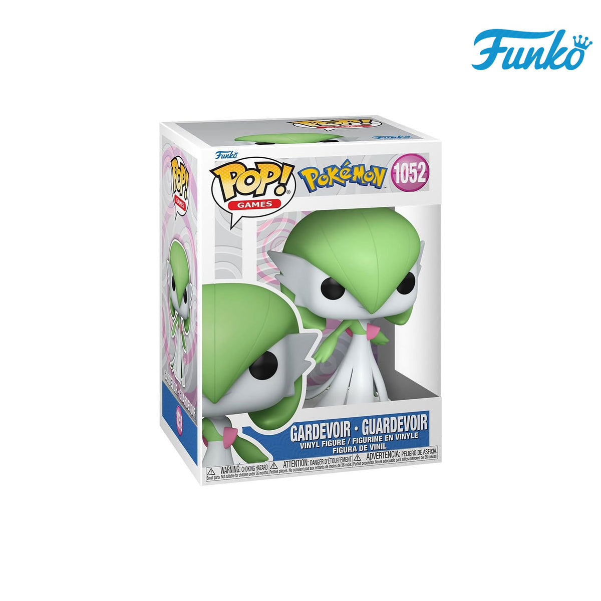 Das Pokémon aus der Sinnoh-Region Gardevoir (1052) von Funko POP! Games als Vynil Figure. 
