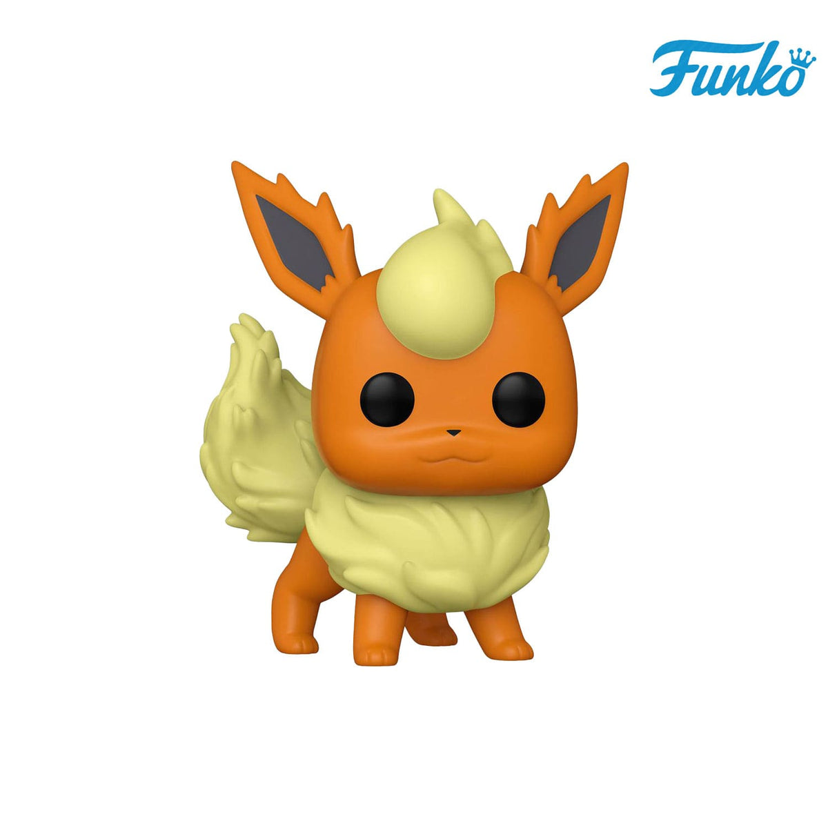Die Pokémon Funko POP! Games Vynil Figur mit dem Feuer-Pokémon Flareon/Flamara (629). 