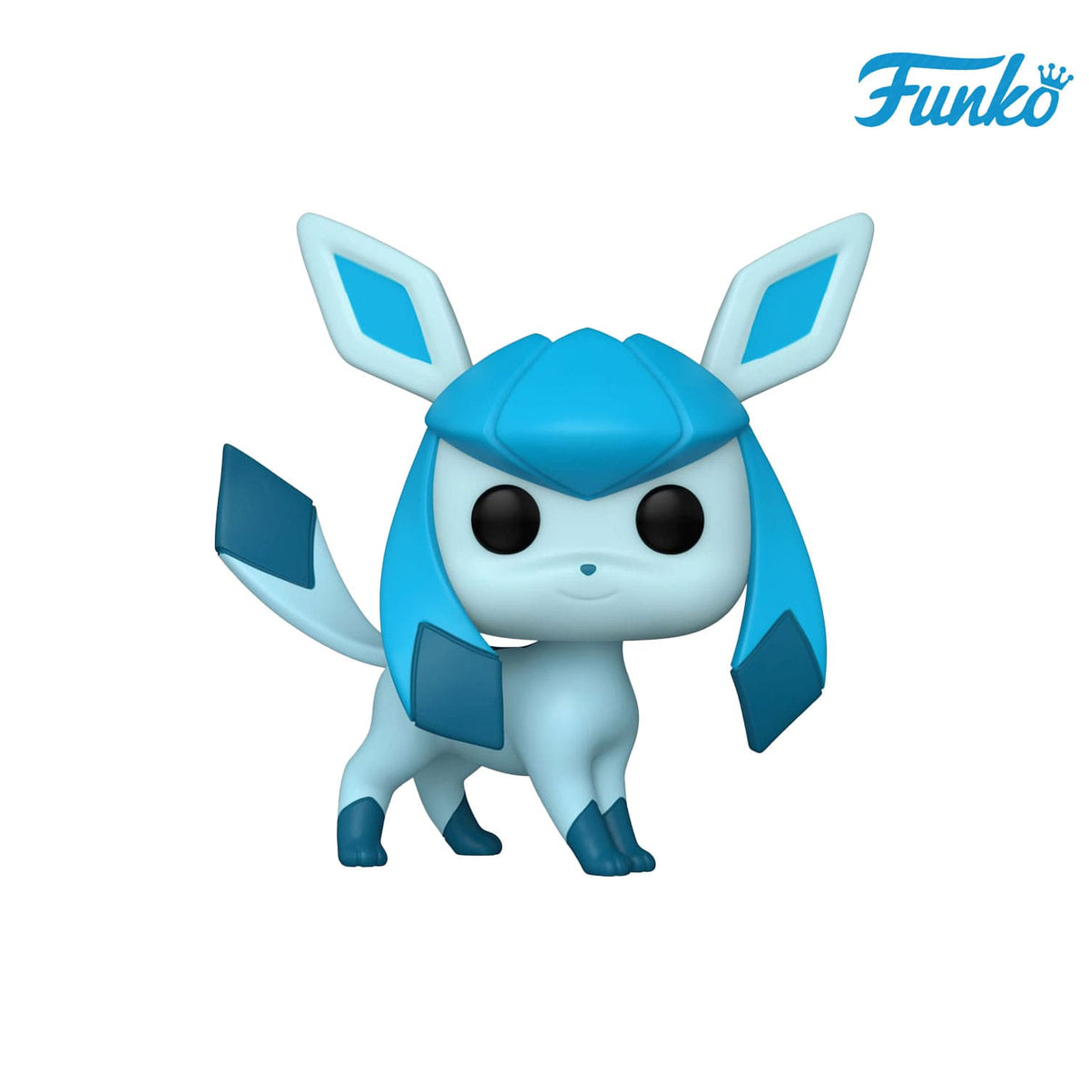 Die Pokémon Funko POP! Games Vynil Figur mit dem Eis-Pokémon Glaceon/Galziola (921). 
