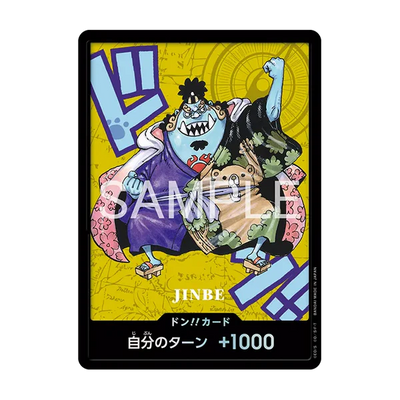 Die japanische One-Piece-Card-Game-Kumamoto-Special-Flagship-2026-Jinbe Karte.