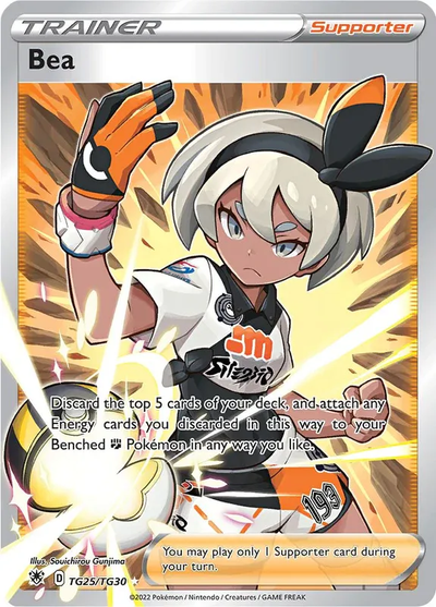 Die englische Pokémon-Astral-Radiance-TG25-TG30-Bea Karte.