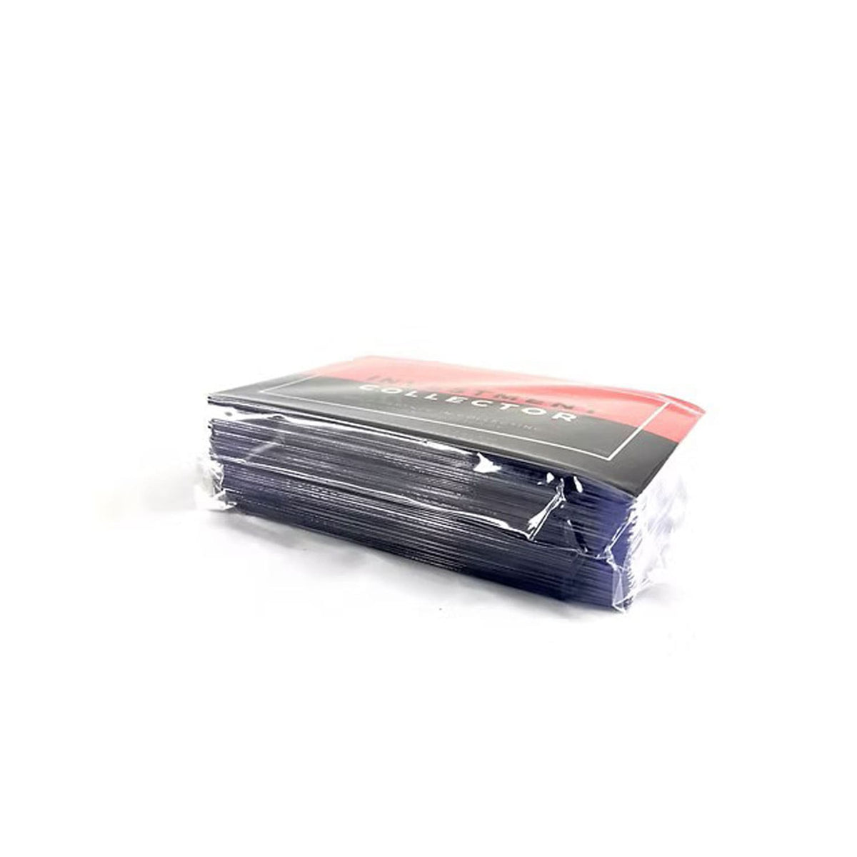 Die Premium Card Saver von InvestmentCollector 50 Stück in einer Packung für Pokémon, Yu-Gi-Oh! und One Piece.