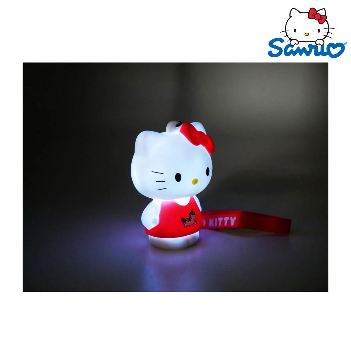 Sanrio Hello Kitty Unicorn LED-Leuchtfigur rechts beleuchtet – Einhorn-Lampe als Nachtlicht, Deko und Geschenk für Fans