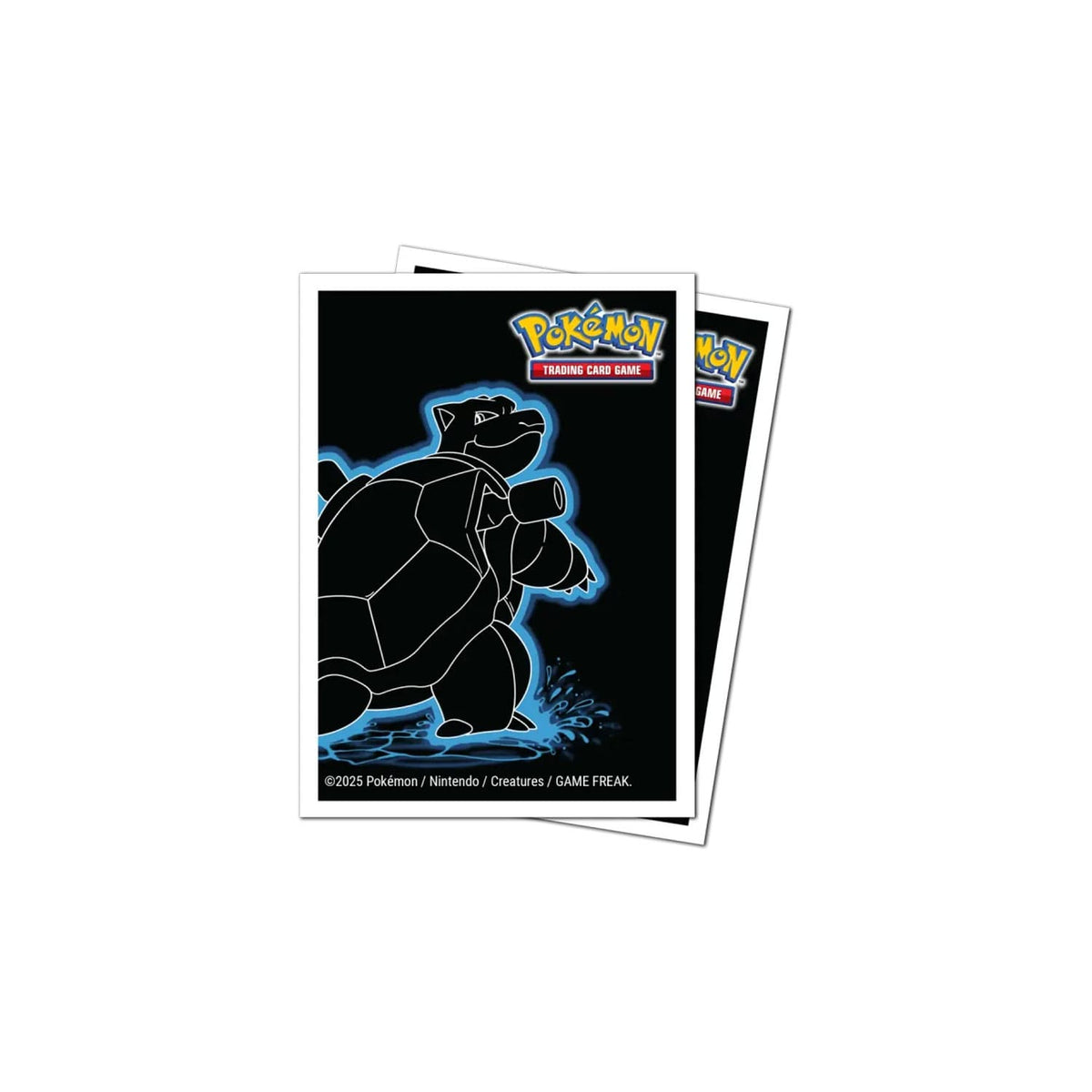 Die Ultra-Pro-Apex-Deck-Protector-Sleeves-Pokémon in der Variante Neon Kanto Turtok. Schützt vor Kratzern und Schmutz.