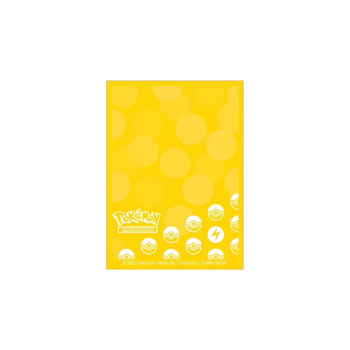 Die Ultra-Pro-Pokémon-Deck-Protector-Sleeves in der Farbe Gelb. Schützt vor Schmutz, Kratzern und Abnutzung.