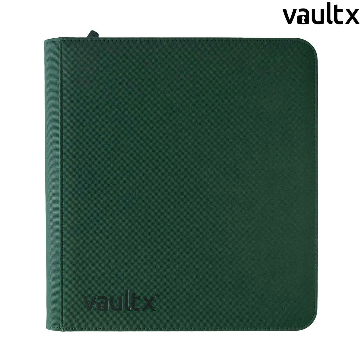 VaultX Premium Card Binder Grün 12 Pockets Zip Exo Tec in Farbe Grün , für Pokémon, Yu-Gi-Oh! und One Piece.