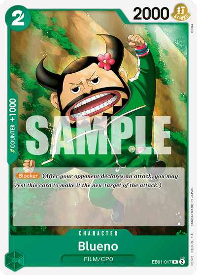 Blueno EB01-017 Memorial Collection One Piece Karte