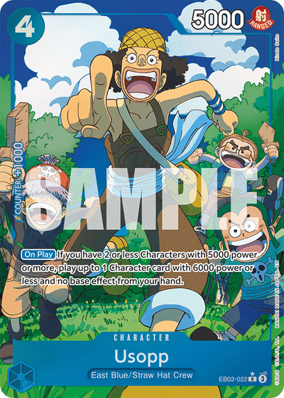 Usopp EB02-022 (Parallel 1) Anime 25th Collection One Piece Karte