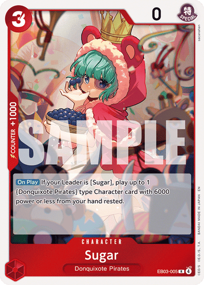 Sugar EB03-005 Heroines Edition One Piece Karte