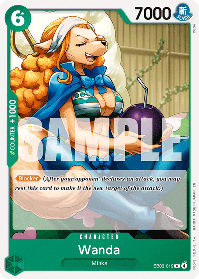 Wanda EB03-019 Heroines Edition One Piece Karte