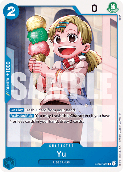 Yu EB03-028 Heroines Edition One Piece Karte