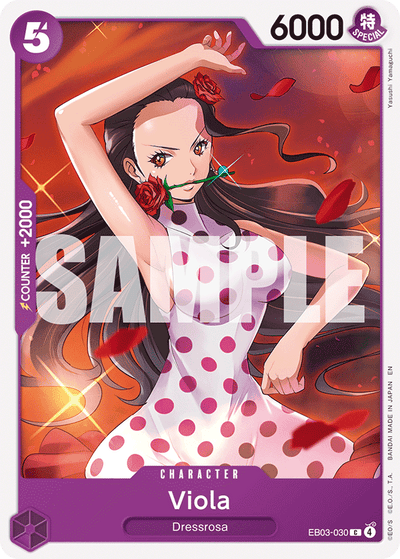 Viola EB03-030 Heroines Edition One Piece Karte