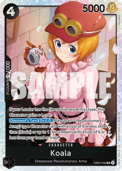 Koala EB03-042 Heroines Edition One Piece Karte