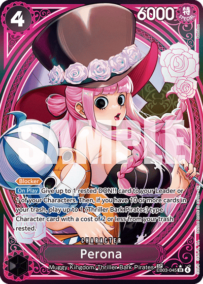 Perona EB03-045 (Parallel 2) Heroines Edition One Piece Karte