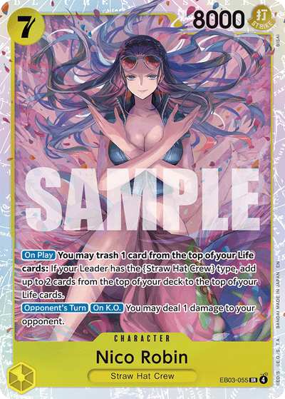 Nico Robin EB03-055 Heroines Edition One Piece Karte