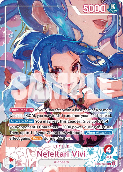 Nefeltari Vivi EB03-001 (Parallel 2) Heroines Edition Vol. 2 One Piece Karte