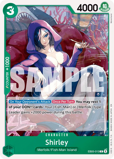Shirley EB05-013 Heroines Edition Vol. 2 One Piece Karte