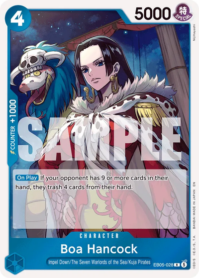 Boa Hancock EB05-028 Heroines Edition Vol. 2 One Piece Karte