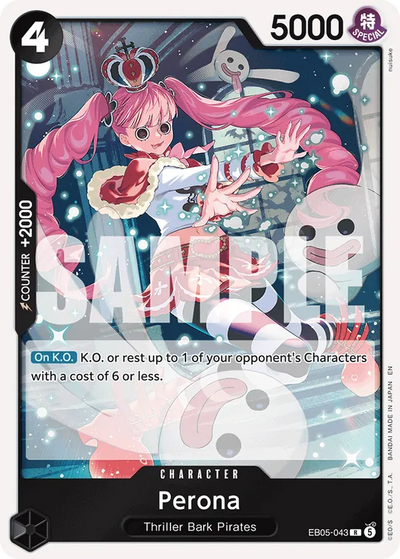Perona EB05-043 Heroines Edition Vol. 2 One Piece Karte
