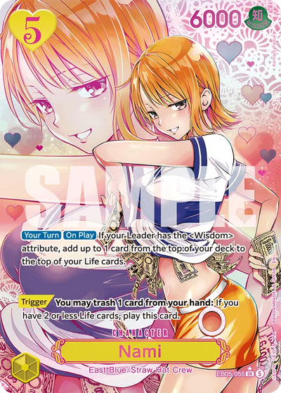 Nami EB05-055 (Parallel 3) Heroines Edition Vol. 2 One Piece Karte