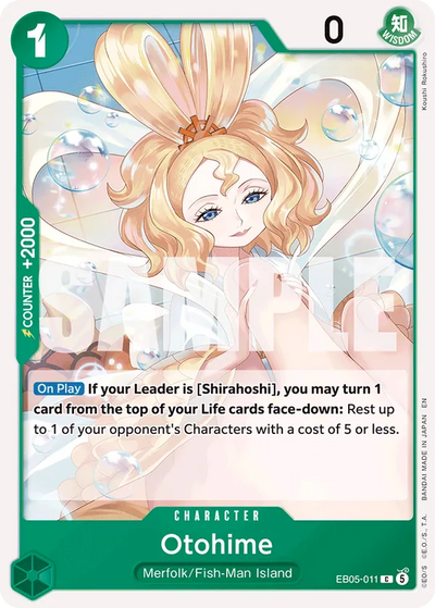Otohime EB05-011 Heroines Edition Vol. 2 One Piece Karte