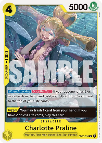 Charlotte Praline EB05-053 Heroines Edition Vol. 2 One Piece Karte