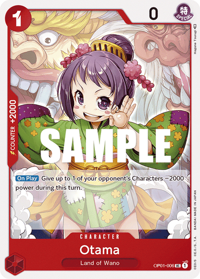 Otama OP01-006 Romance Dawn One Piece Karte