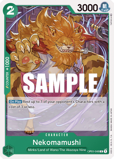 Nekomamushi OP01-048 Romance Dawn One Piece Karte