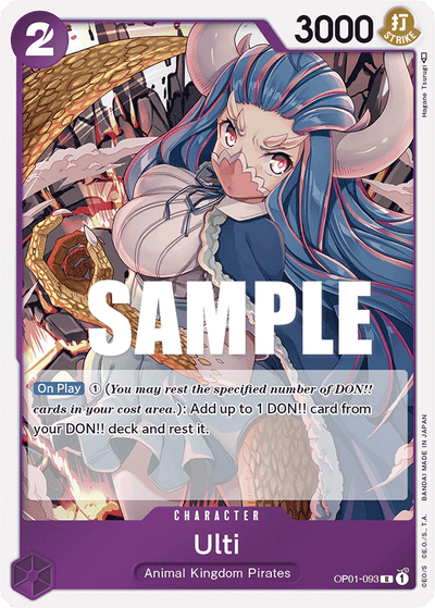 Ulti OP01-093 Romance Dawn One Piece Karte