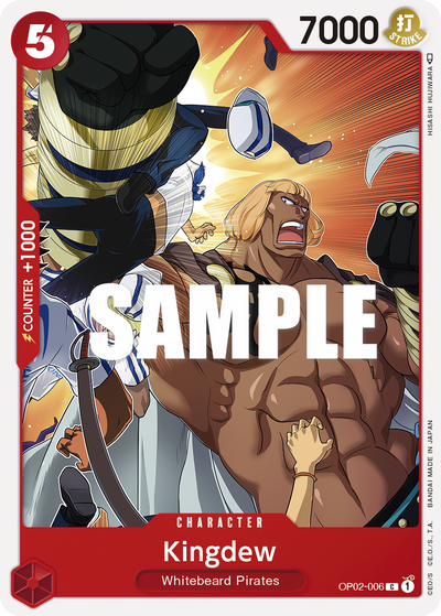 Kingdew OP02-006 Paramount War One Piece Karte
