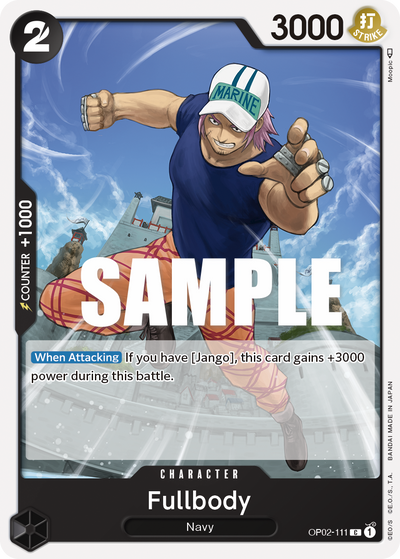 Fullbody OP02-111 Paramount War One Piece Karte