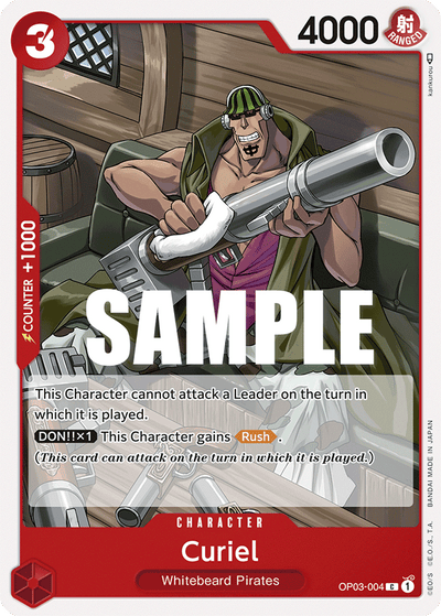 Curiel OP03-004 Pillars of Strength One Piece Karte