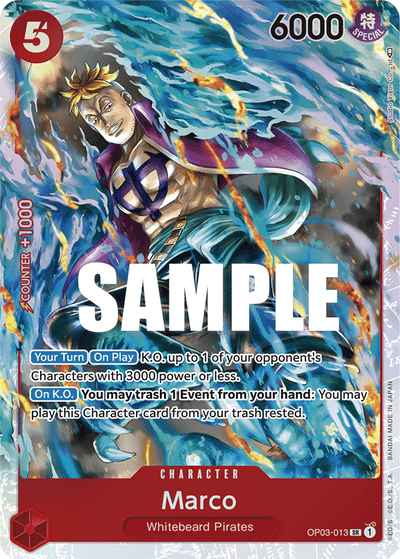 Marco OP03-013 Pillars of Strength One Piece Karte