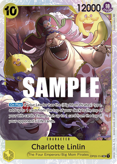 Charlotte Linlin OP03-114 Pillars of Strength One Piece Karte