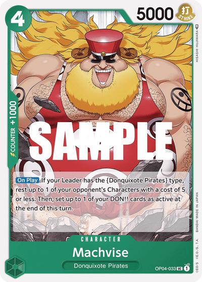 Machvise OP04-033 Kingdoms of Intrigue One Piece Karte