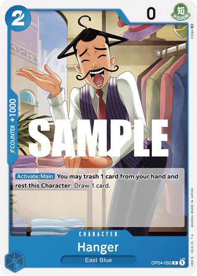 Hanger OP04-050 Kingdoms of Intrigue One Piece Karte