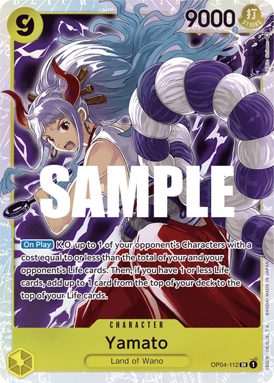 Yamato OP04-112 Kingdoms of Intrigue One Piece Karte