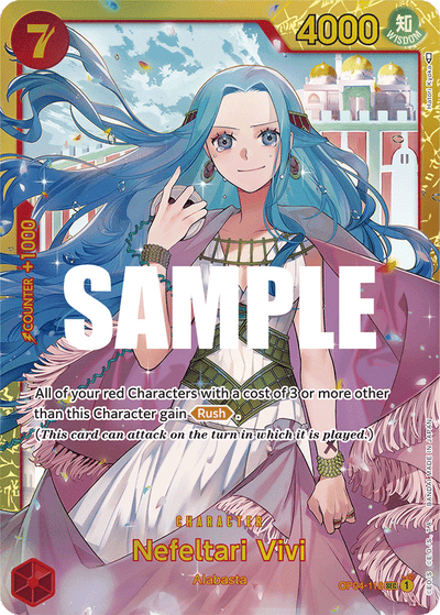 Nefeltari Vivi OP04-118 Kingdoms of Intrigue One Piece Karte