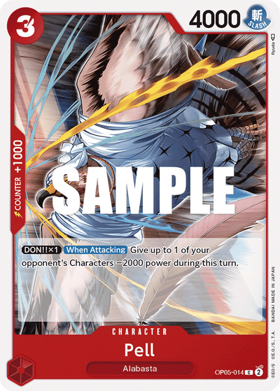 Pell OP05-014 Awakening of the New Era One Piece Karte